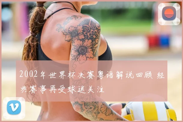 2002年世界杯决赛粤语解说回顾 经典赛事再受球迷关注